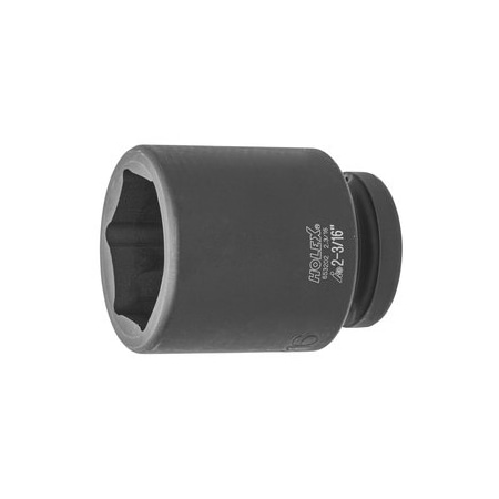 Holex Impact Socket, 1 inch Drive, 6 pt, Deep, 2-3/16 inch 653202 2.3/16